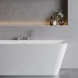 Смеситель на борт ванны AQUAme Siena AQM6219CR с душевым гарнитуром, хром