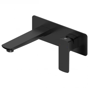Смеситель для раковины Wonzon &amp; Woghand Edge WW-88869003-MB встраиваемый, черный матовый