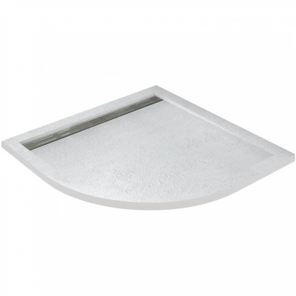 Душевой поддон из литьевого мрамора 100x100 см Cezares TRAY-AS-R-100-30-W
