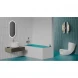Ванна из литьевого мрамора Salini S-Stone Cascata 105021MF 150x70 см, покраска по RAL матовый полностью