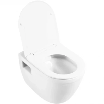 Комплект инсталляция с унитазом BelBagno BB070CHR/SC/BB026/BB041CR с кнопкой смыва, хром + унитаз подвесной BelBagno Loto безободковый, с сиденьем микролифт, белый