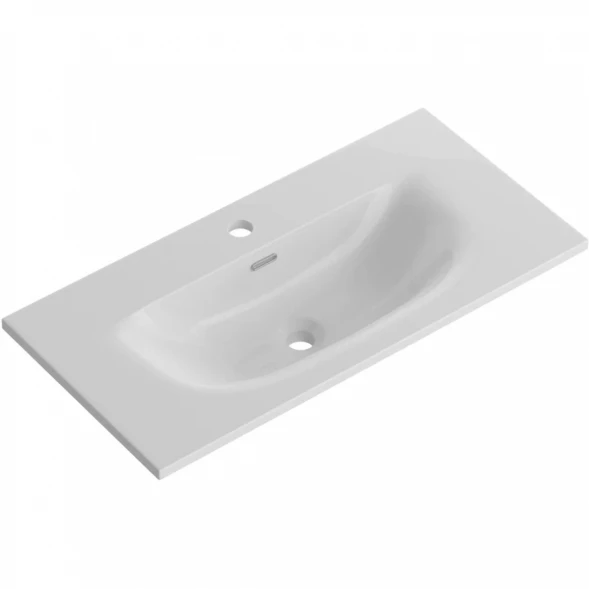 Раковина BelBagno BB-8099-3-80 81x40 см, накладная, белый