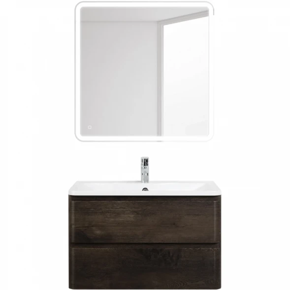 Тумба Rovere Nature Grigio 99,6 см BelBagno Albano ALBANO-1000-2C-SO-RNG