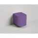 Унитаз подвесной Salini S-Stone Gemelli 240121KSMF4005 безободковый, с сиденьем микролифт, сине-сиреневый матовый