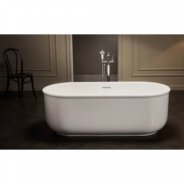 Акриловая ванна BelBagno BB401-1700-800 170x80 см, отдельностоящая, белый
