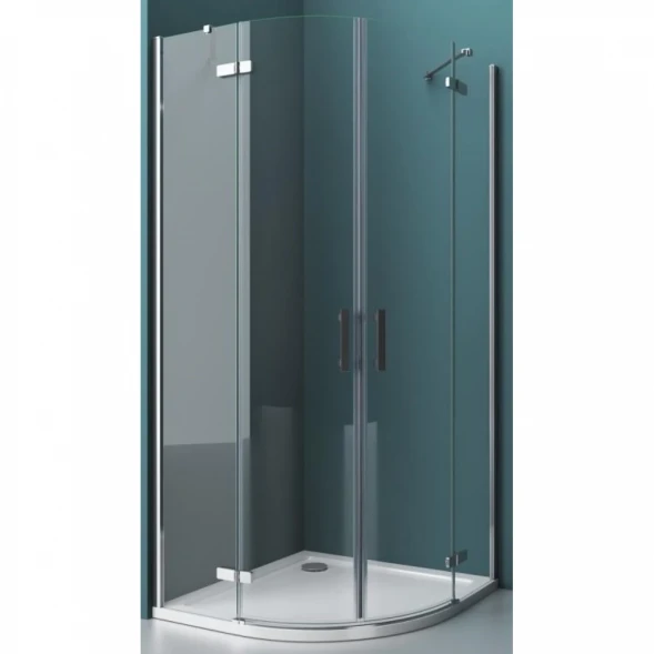 Душевой уголок 80x80 см BelBagno Kraft KRAFT-R-2-80-C-Cr прозрачное