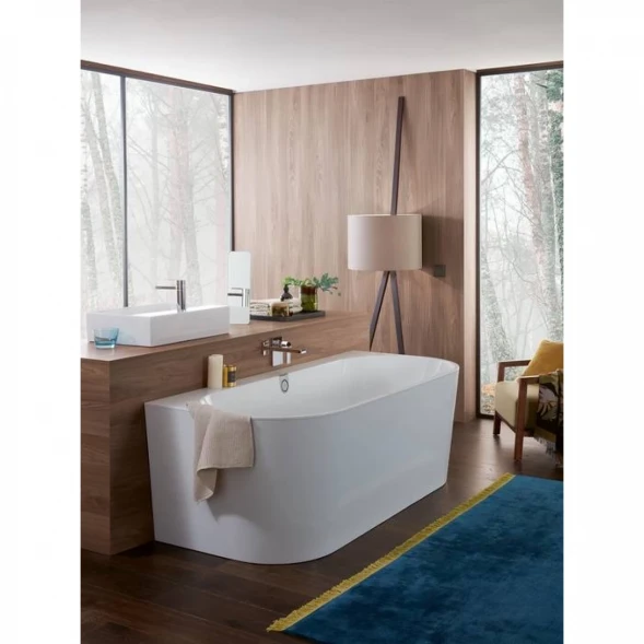 Квариловая ванна 180x80 см альпийский белый Villeroy &amp; Boch Oberon 2.0 UBQ180OBR9CD00V-01