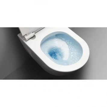 Унитаз подвесной GSI Pura 881509 безободковый, торнадо, белый матовый