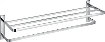 Полка для полотенец Cezares Maxima CZR-F-8910 62 см, хром
