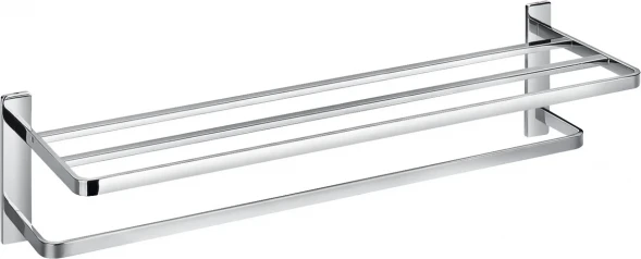 Полка для полотенец Cezares Maxima CZR-F-8910 62 см, хром
