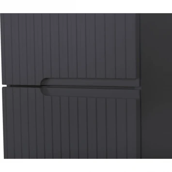 Пенал Cezares Duet DUET-1500-2A-SC-GR-P подвесной L/R, Grafito