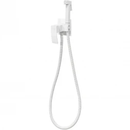 Гигиенический душ Hansberge Cubito H3077WW со смесителем, белый