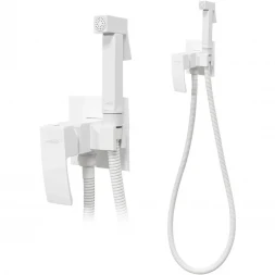 Гигиенический душ Hansberge Cubito H3077WW со смесителем, белый