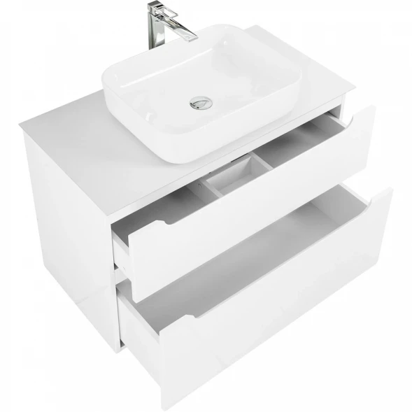 Тумба Bianco Lucido 79,6 см BelBagno Etna ETNA-H60-800-2C-SO-BL-P