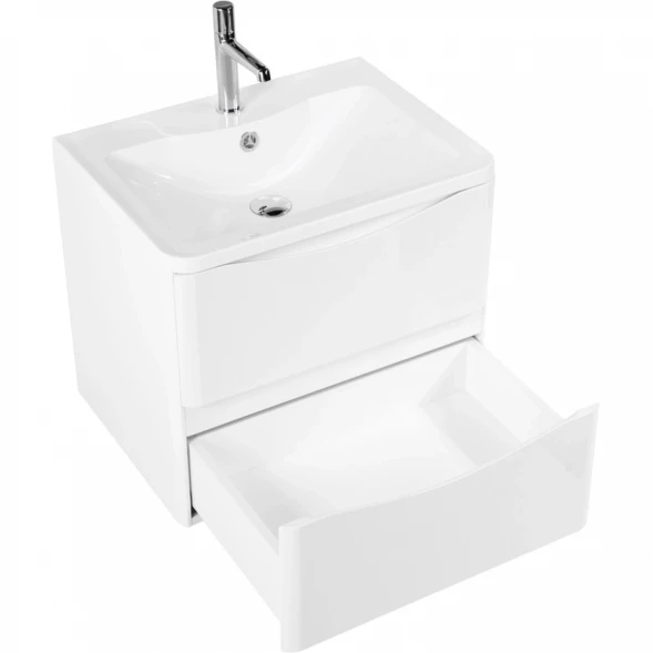 Тумба Bianco Lucido 69,6 см BelBagno Acqua ACQUA-700-2C-SO-BL