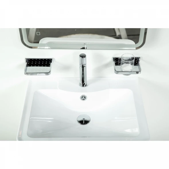 Тумба Bianco Lucido 69,6 см BelBagno Acqua ACQUA-700-2C-SO-BL