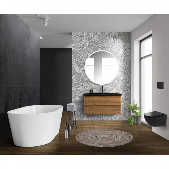 Тумба Rovere Rustico 99,6 см BelBagno Albano ALBANO-1000-2C-SO-RR