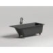 Ванна из литьевого мрамора Salini S-Sense Cascata 104413MF 170x70 см, покраска по RAL матовый полностью