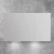 Зеркальный шкаф 120x70 см BelBagno SPC-3A-DL-BL-1200