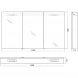 Зеркальный шкаф 120x70 см BelBagno SPC-3A-DL-BL-1200
