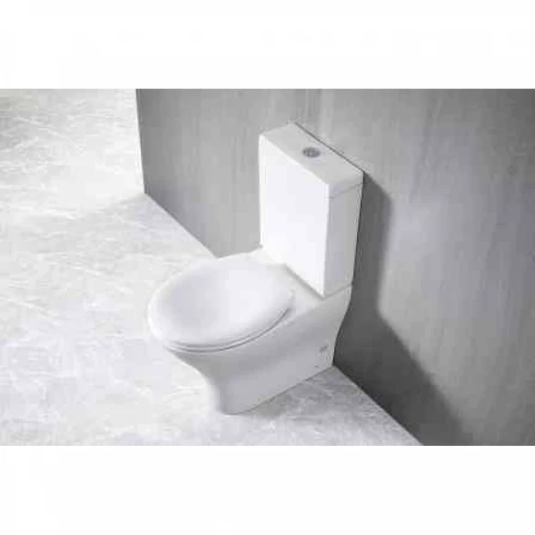 Чаша напольного безободкового унитаза BelBagno Acqua BB340CPR