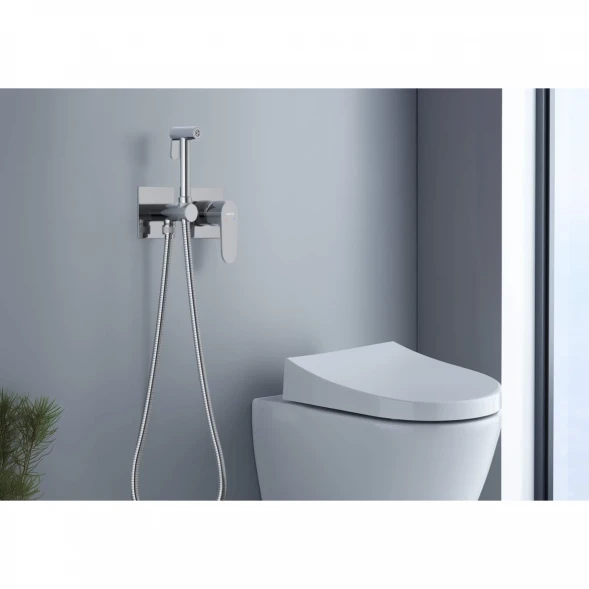 Гигиенический душ Aquatek Оберон AQ1220CR со смесителем, хром