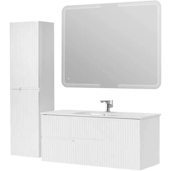 Тумба Bianco Lucido 119,7 см Cezares Duet DUET-1200-2C-SO-BL