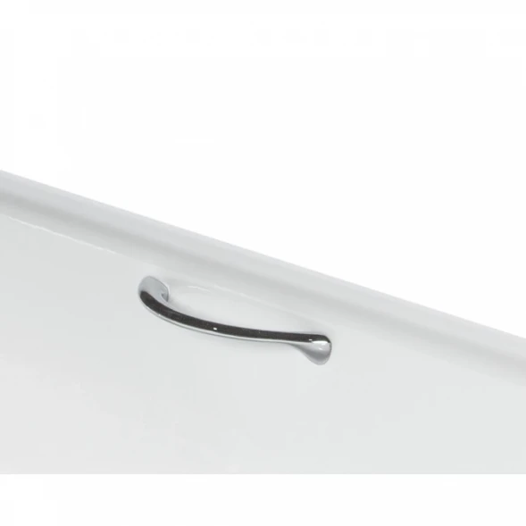Ванна чугунная Wotte Start 1700x750UR 170x75 см, с отверстиями под ручки, белый