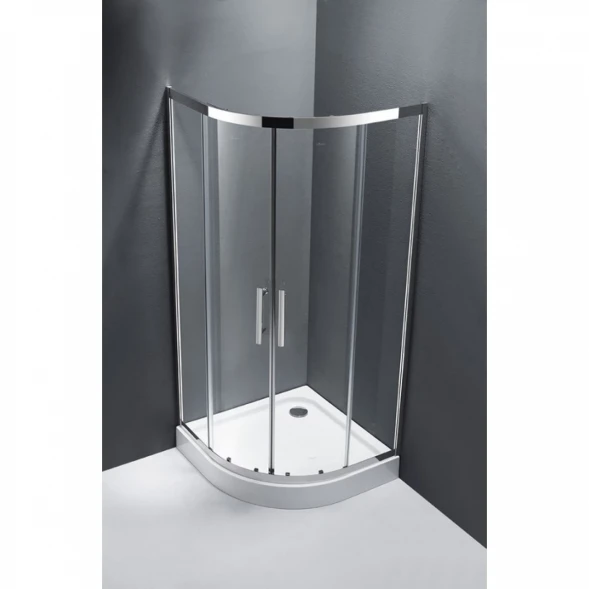 Акриловый поддон 100x100 см Cezares TRAY-A-R-100-550-15-W