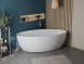 Акриловая ванна BelBagno BB707-1860-880 185,94x87,95 см, отдельностоящая, белый