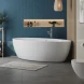 Акриловая ванна BelBagno BB707-1860-880 185,94x87,95 см, отдельностоящая, белый