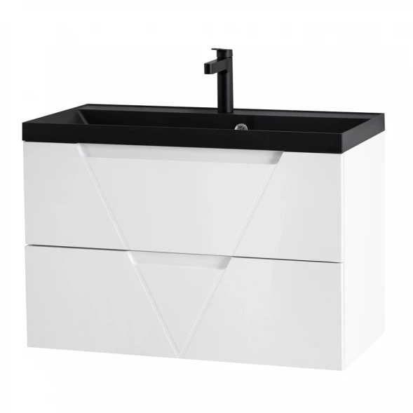 Тумба Bianco Opaco 79,6 см BelBagno Vittoria VITTORIA-800-2C-SO-BO-P