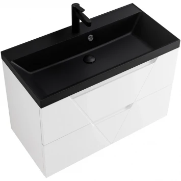 Тумба Bianco Opaco 79,6 см BelBagno Vittoria VITTORIA-800-2C-SO-BO-P