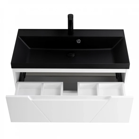 Тумба Bianco Opaco 79,6 см BelBagno Vittoria VITTORIA-800-2C-SO-BO-P
