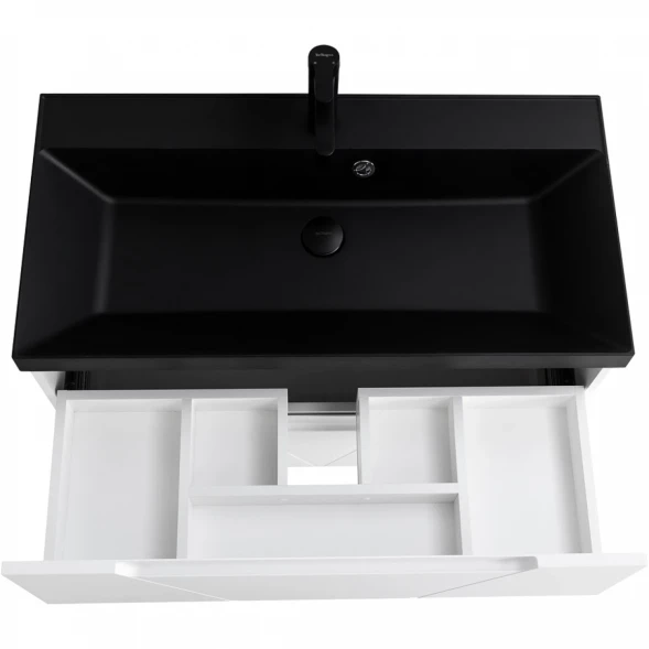 Тумба Bianco Opaco 79,6 см BelBagno Vittoria VITTORIA-800-2C-SO-BO-P
