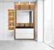 Тумба Bianco Opaco 79,6 см BelBagno Vittoria VITTORIA-800-2C-SO-BO-P