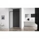 Душевая дверь 130 см BelBagno ACQUA-BF-1-130-C-NERO прозрачное