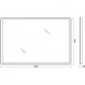 Зеркало 120x80 см BelBagno Marino SPC-MAR-1200-800-LED-BTN