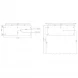 Зеркало 200x70 см Salini Ombra 27M022070BH