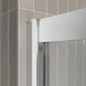Душевой уголок BelBagno Luce LUCE-AH-1-100/80-C-Cr 100x80 см, профиль хром, стекло прозрачное