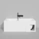 Ванна из литьевого мрамора Salini S-Sense Orlanda Kit 102115G 160x70 см, белый глянец