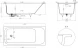 Ванна из литьевого мрамора Salini S-Sense Orlanda Kit 102115G 160x70 см, белый глянец