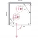 Душевой уголок 100x100 см BelBagno Etna ETNA-A-12-100-C-Cr прозрачное