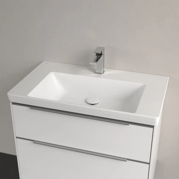 Раковина 80x47 см Villeroy &amp; Boch Subway 3.0 4A708101