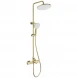 Душевая система Wonzon &amp; Woghand Solid WW-C3011-A-BG 255 мм, с термостатом, золотой матовый