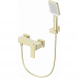 Смеситель для душа Wonzon &amp; Woghand Cube 2.0 WW-88048068-BG с душевым гарнитуром, золотой матовый