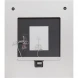 Зеркало Cezares Interni CZR-SPC-INT-1000-900-LED-TCH-WARM-BL 100x90 см, с LED-подсветкой, сенсорным выключателем, антизапотеванием, белый глянец