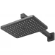 Душевой комплект Cezares Slider SLIDER-VDSET-NOP 270x200 мм, со смесителем, черный матовый