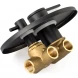 Смеситель для ванны Emmevi Filobrass 85029/NEO встраиваемый, черный матовый