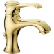 Смеситель для раковины Emmevi Tiffany 6003/OR с донным клапаном, Золото
